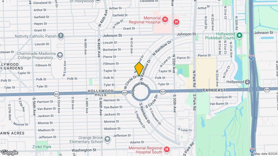 4000 N Circle Dr Map and Location Details