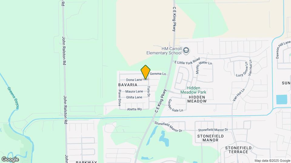 12354 Dona Lane Map and Location Details