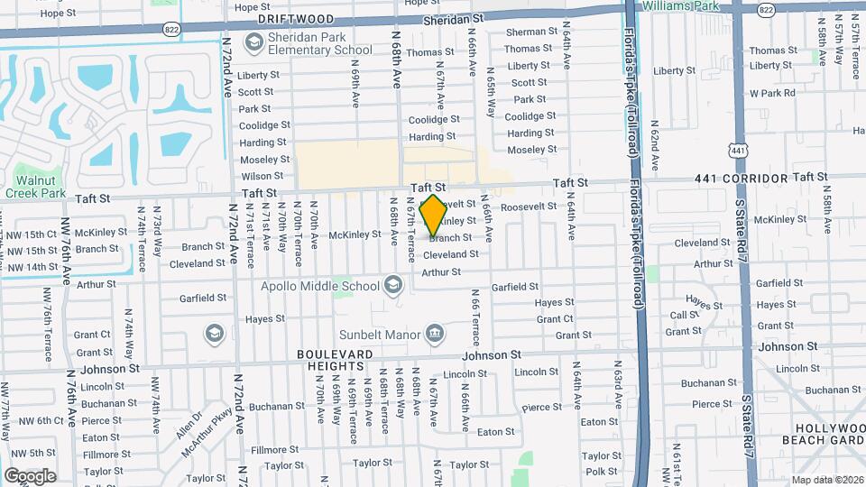 6740 Branch St Map and Location Details