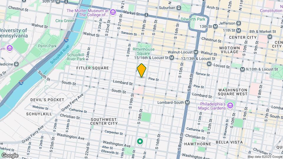 1814 Pine St Map and Location Details