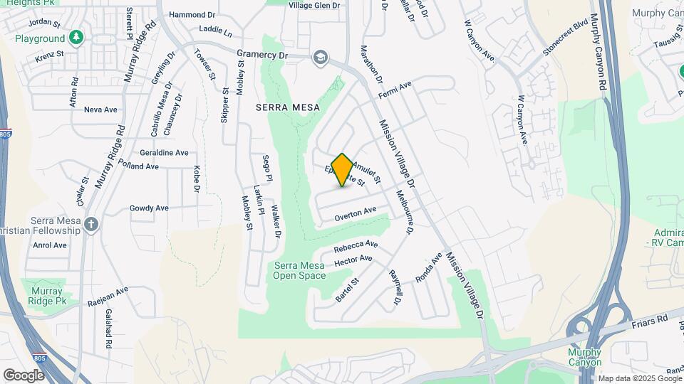 9215 Huntington Ave Map and Location Details