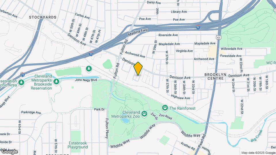 3860 W 41st St Map and Location Details