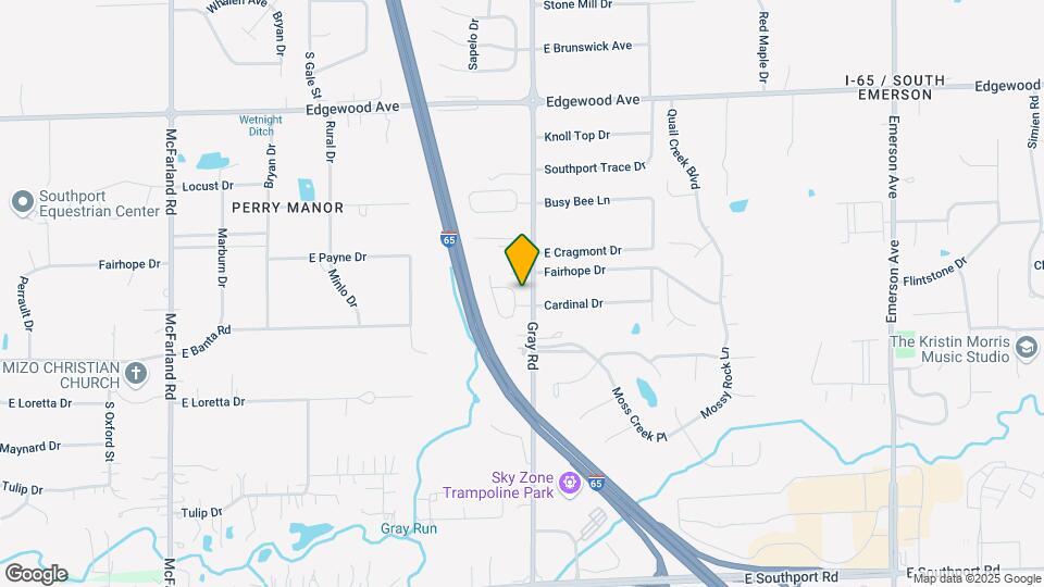 6407 Perry Pines Ct Map and Location Details