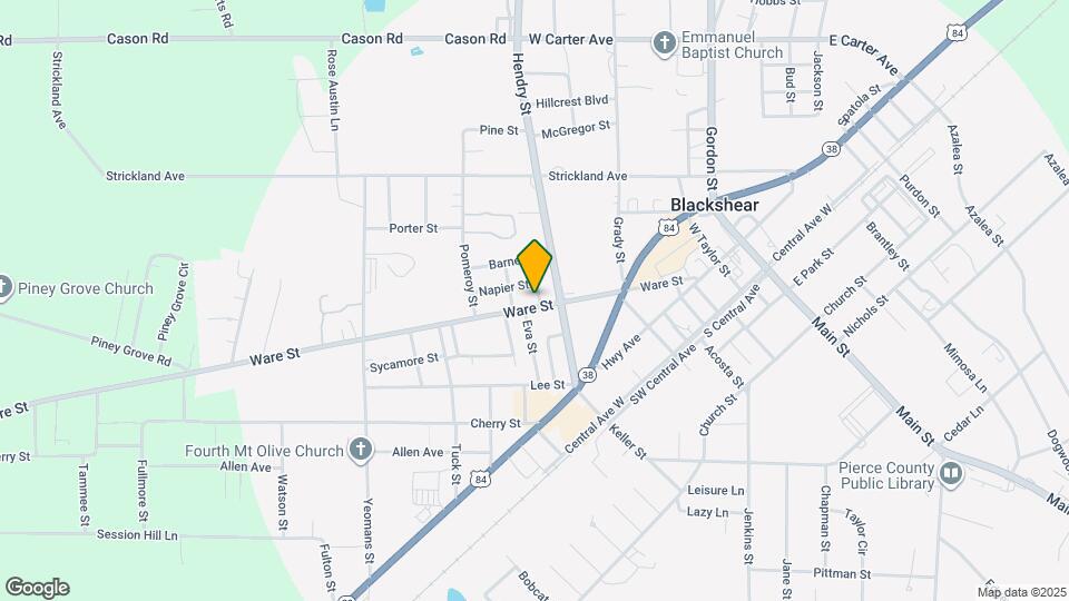 526 Ware St Map and Location Details