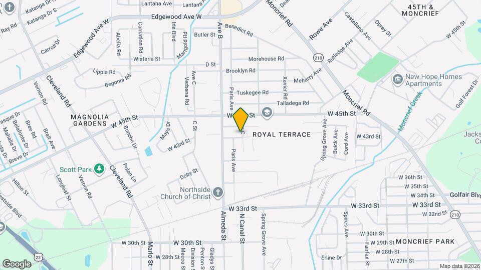 5306 Paris Ave Map and Location Details