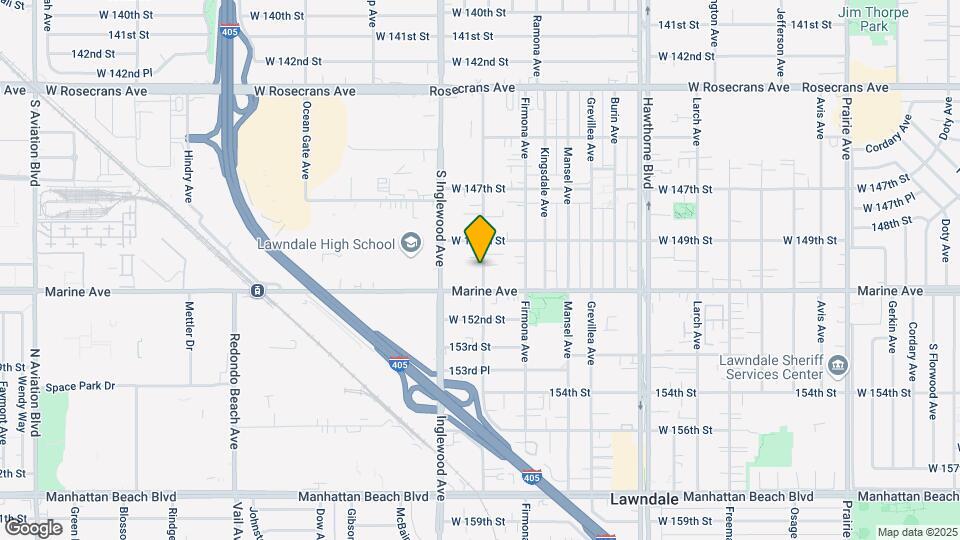 15001 Condon Ave Mapa y Detalles de la Ubicación