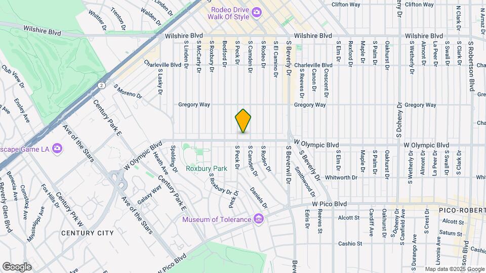 9587-9593 W Olympic Blvd Mapa y Detalles de la Ubicación