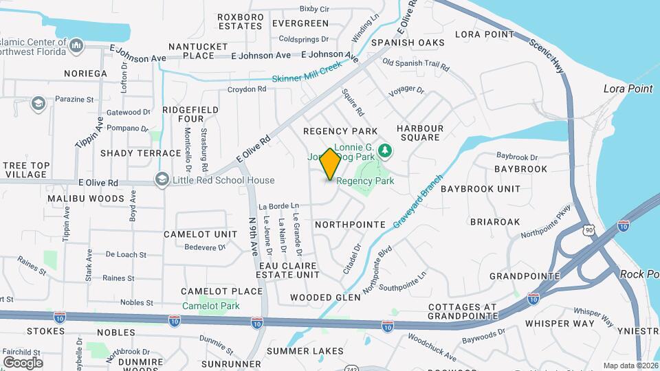 4417 Eastpointe Dr Map and Location Details