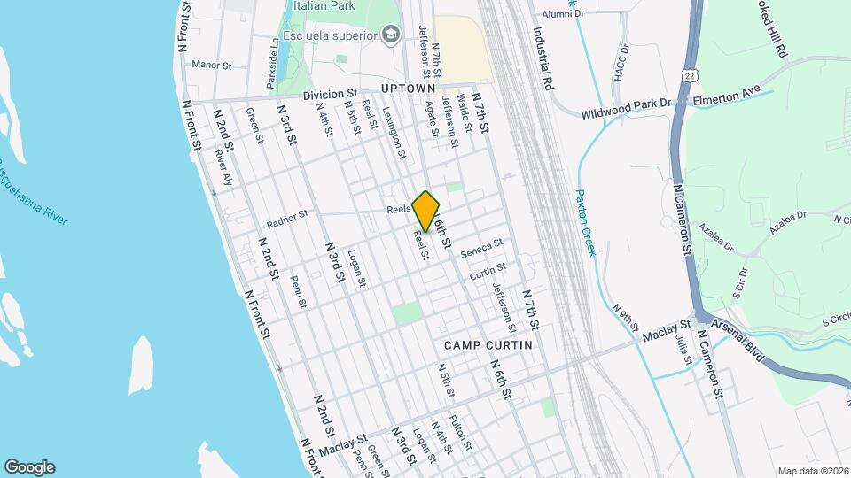 2447 Reel St Map and Location Details