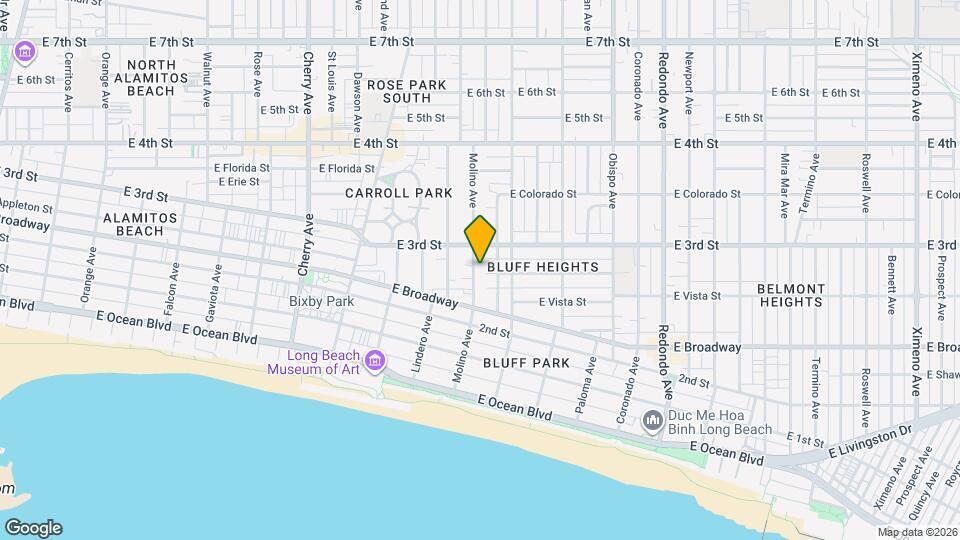 280 Molino Ave, Unit 108 Map and Location Details