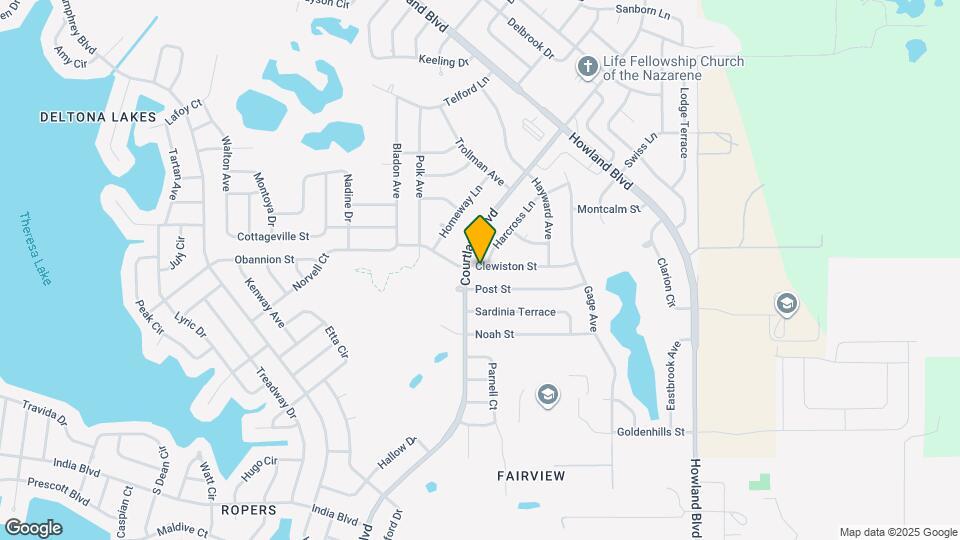 3181 Clewiston St Map and Location Details