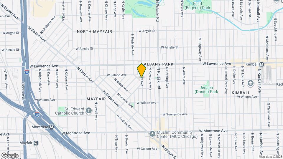 4734 N Karlov Ave Map and Location Details