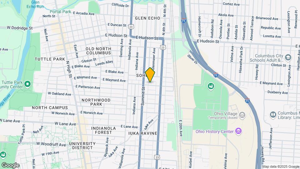 382 Wyandotte Ave Map and Location Details