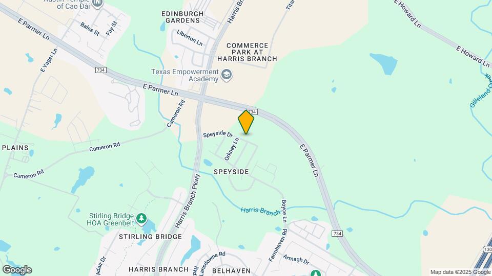 6116 Speyside Dr Map and Location Details