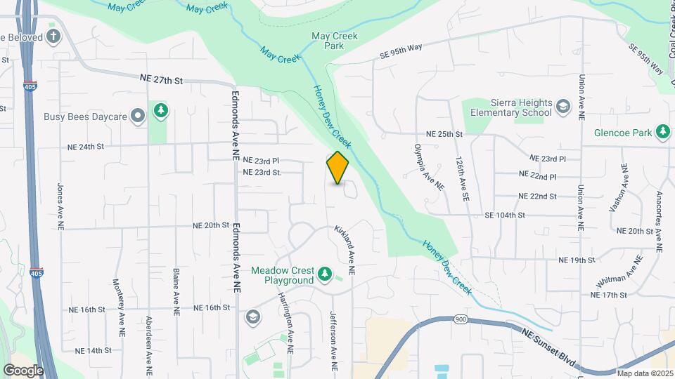 2300 Jefferson Ave NE Map and Location Details