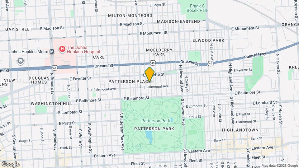 112 N Luzerne Ave Map and Location Details