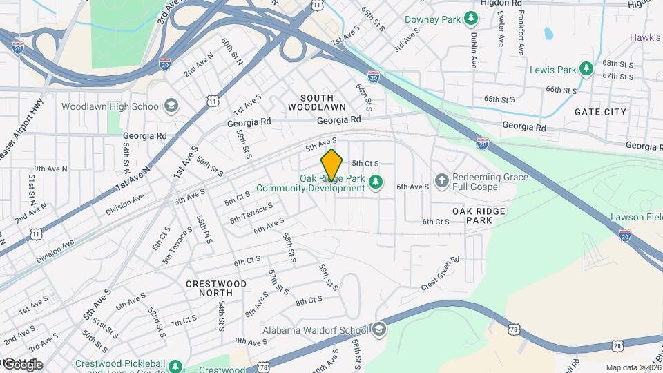 573 61st St S Map and Location Details