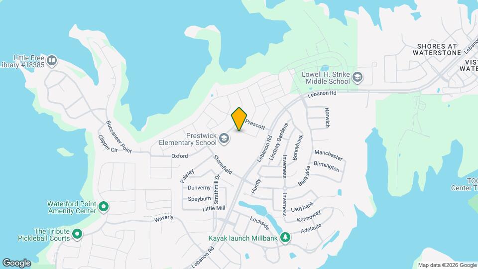 3012 Warrington Map and Location Details