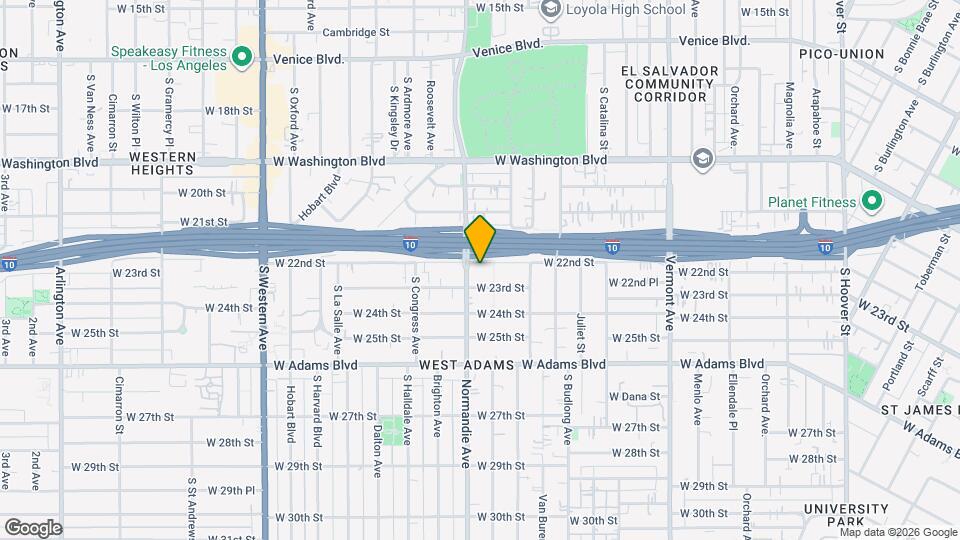 1770 W 22nd St Mapa y Detalles de la Ubicación