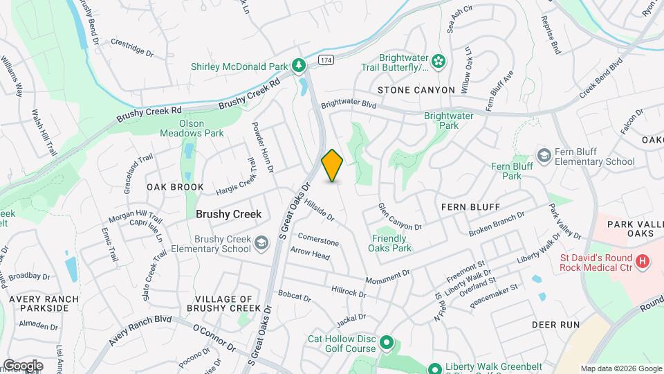 706 Rollingway Dr Map and Location Details