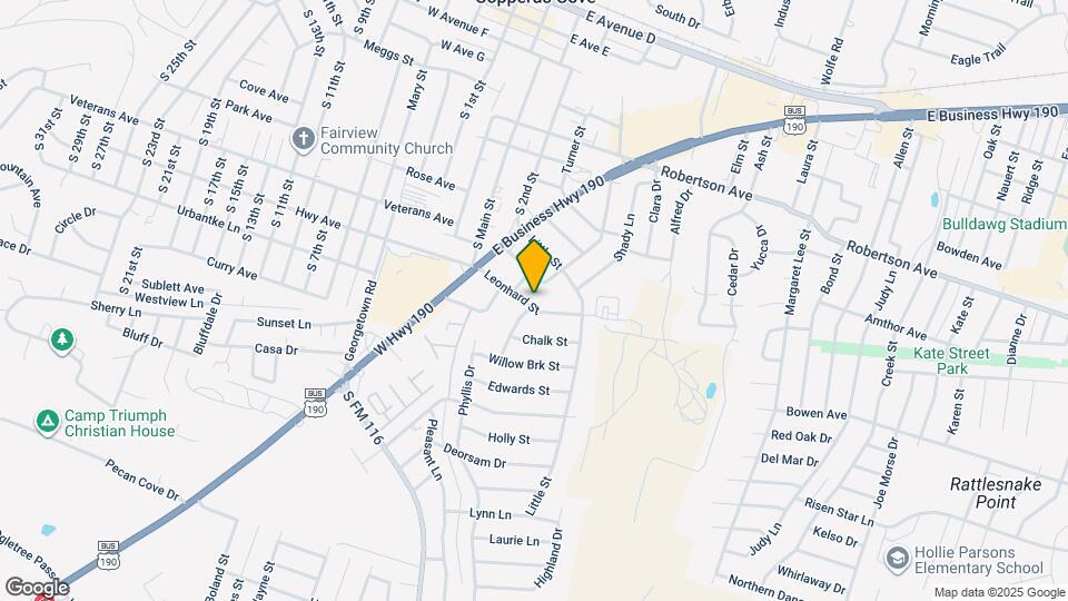 907 Leonhard St Map and Location Details