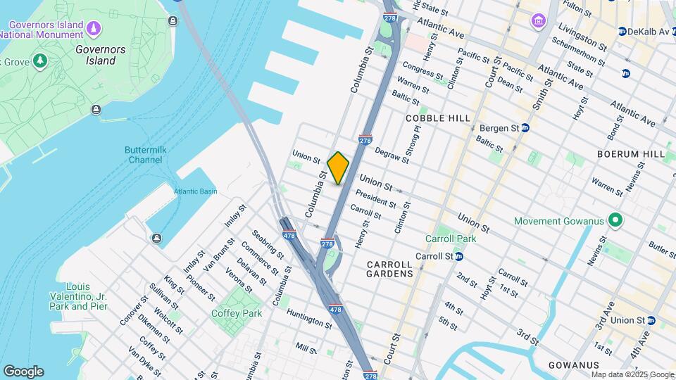 122 President St, Unit 4 Map and Location Details