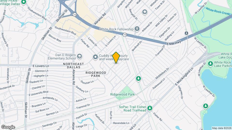 6626 Highgate Ln Map and Location Details