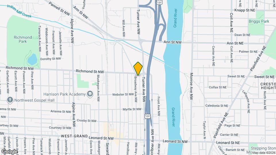 1560 Broadway Ave NW Map and Location Details