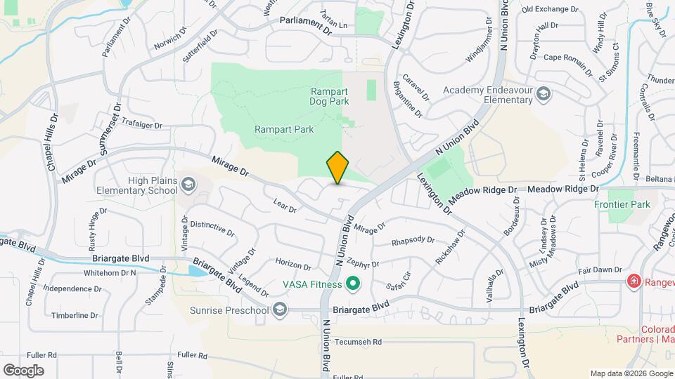 2727 Thrush Grove Map and Location Details