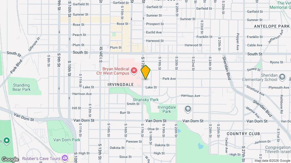 2412 S 17th St Map and Location Details