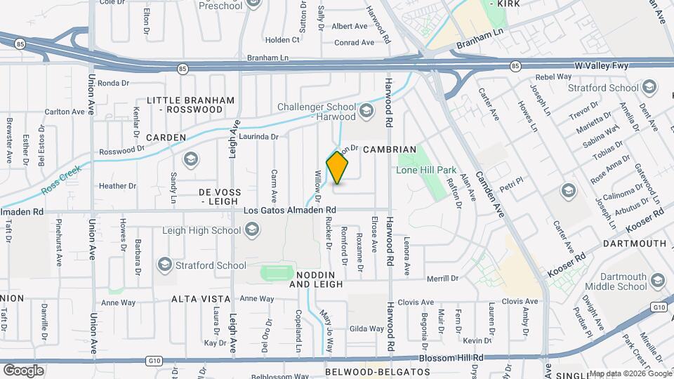 1795 Cardel Way Map and Location Details