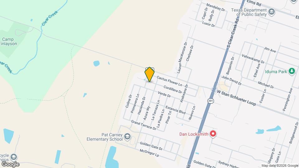 6206 Cordillera Dr Map and Location Details