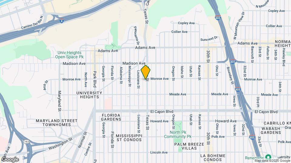 4480-4486 Texas St Map and Location Details