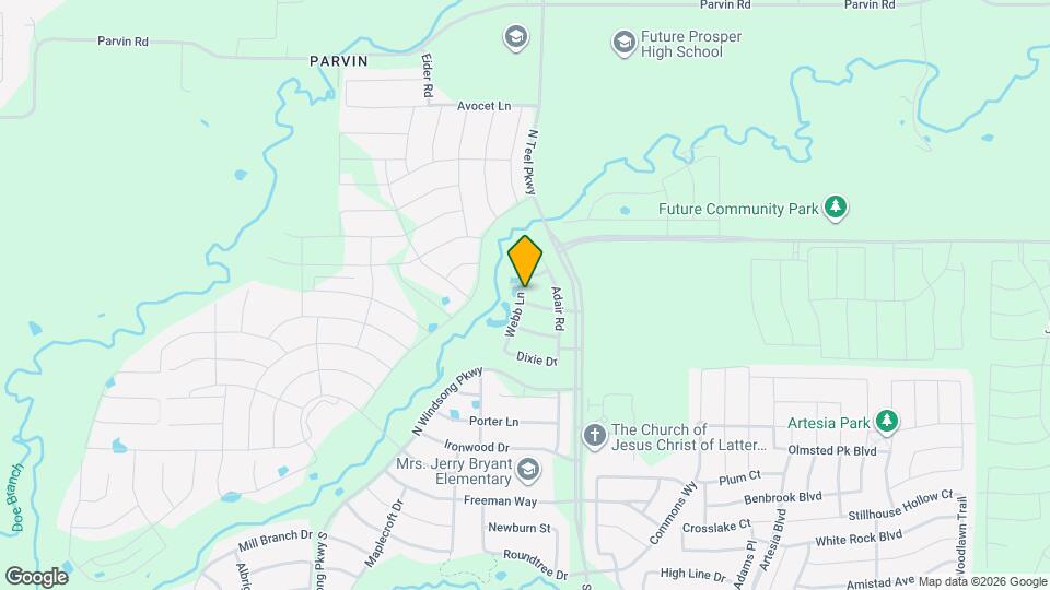 3880 Verona St Map and Location Details