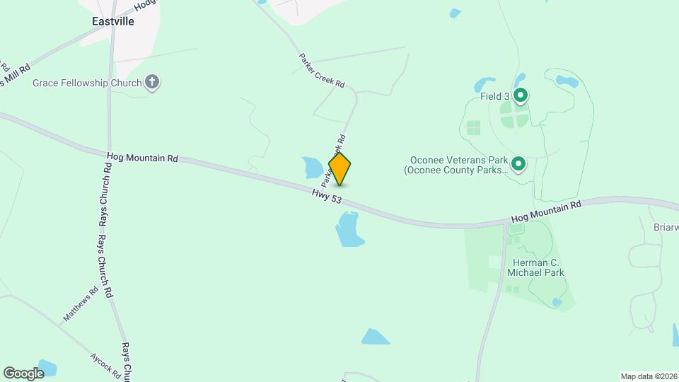 3870 Hog Mountain Rd Map and Location Details