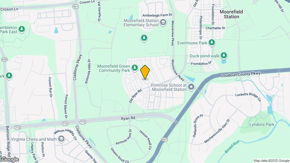22551 Cambridgeport Square Map and Location Details