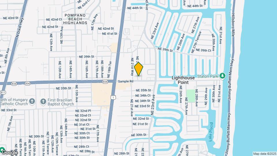 2141 NE 36th St Map and Location Details