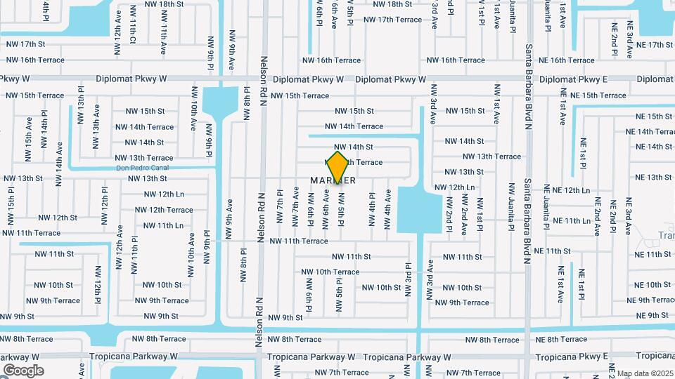 1156 NW 5th Pl Map and Location Details