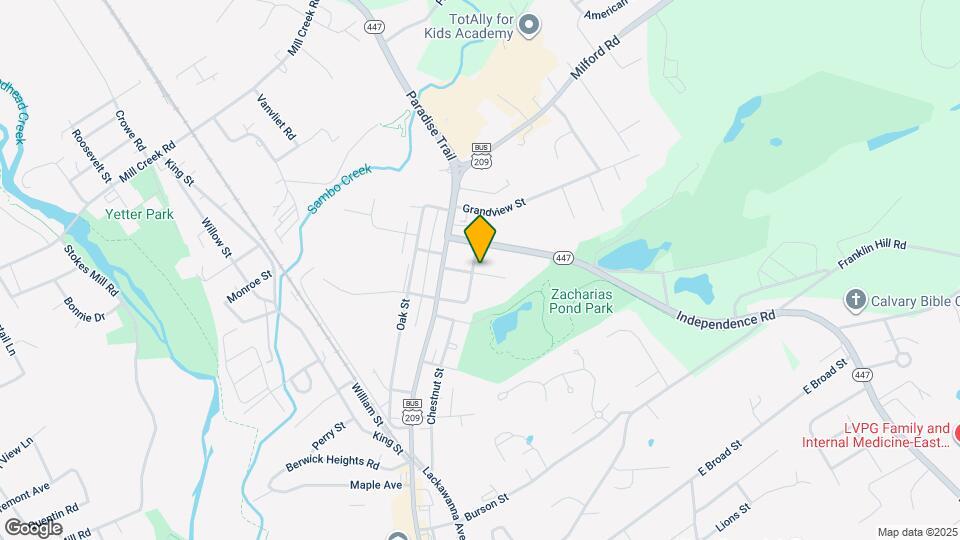 598 Chestnut St, Unit apt A Map and Location Details