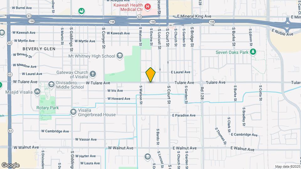 231 W Tulare Ave, Unit C Mapa y Detalles de la Ubicación