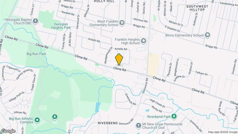 3712 Clime Rd Map and Location Details