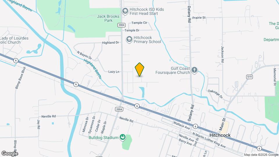 6306 Lacey Oak Dr Map and Location Details