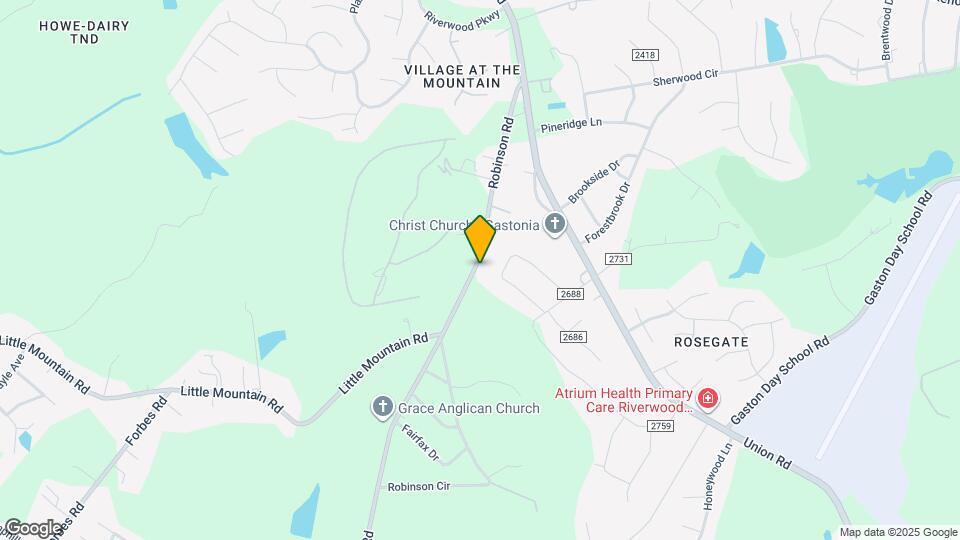 325 Robinson Rd Map and Location Details