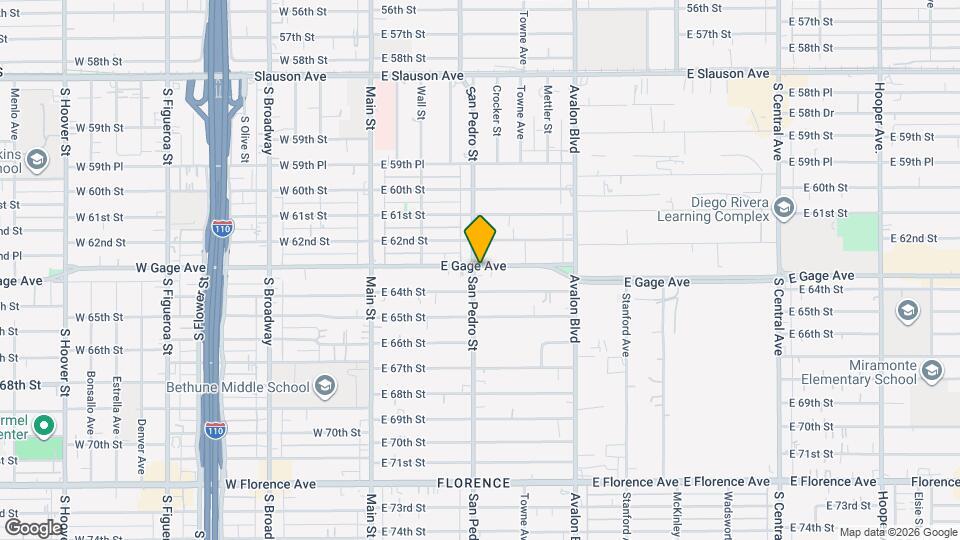6300 San Pedro St Map and Location Details