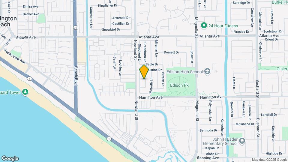21351 Sand Dollar Ln Map and Location Details