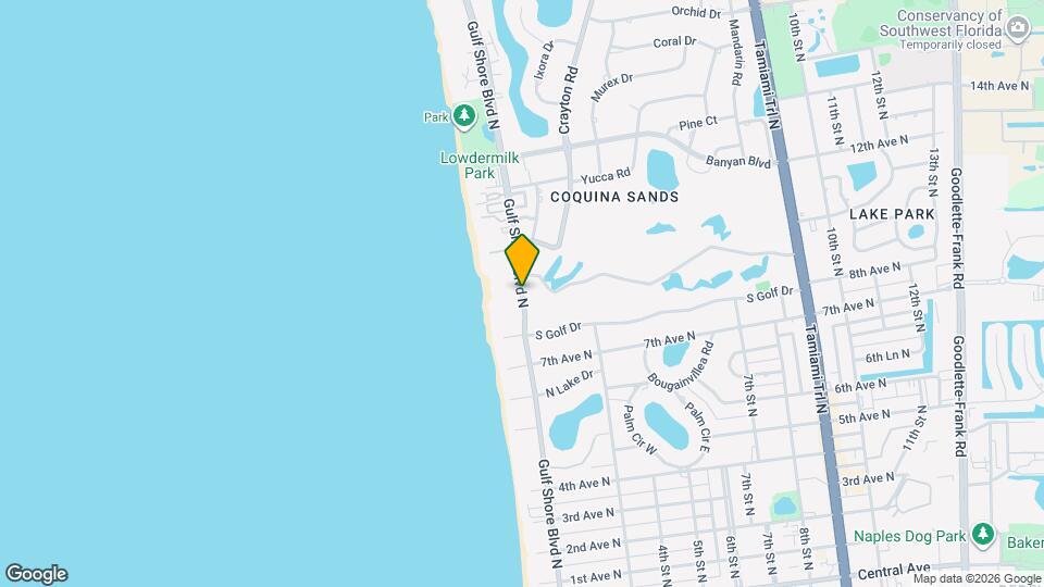 902 Gulf Shore Blvd N Map and Location Details