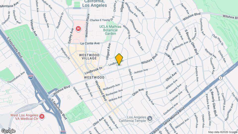 10795 Wilshire Blvd Map and Location Details