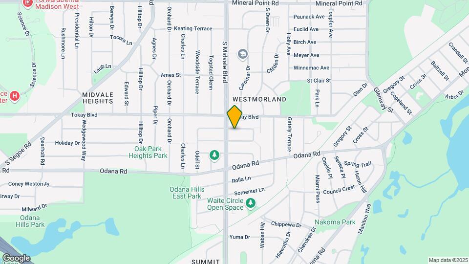 4333 Wakefield St Map and Location Details