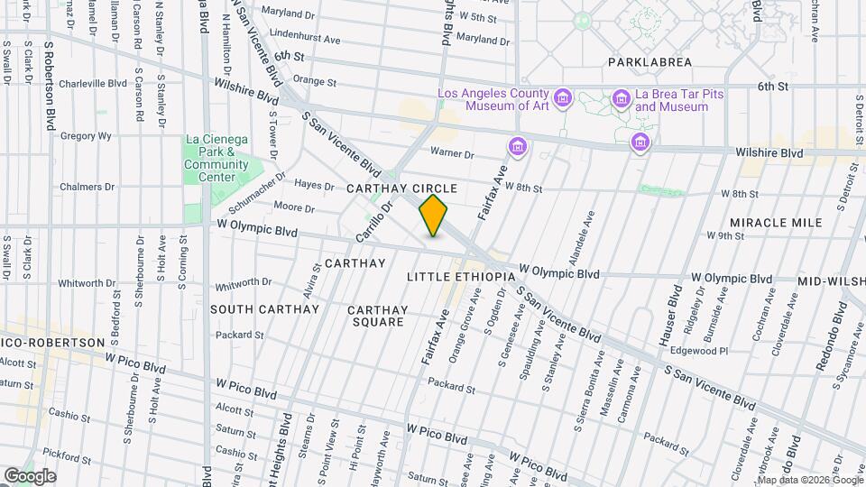 6201 Commodore Sloat Dr, Unit 6201 Mapa y Detalles de la Ubicación