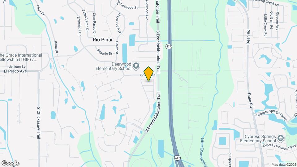 2718 Old Redpine Way Map and Location Details